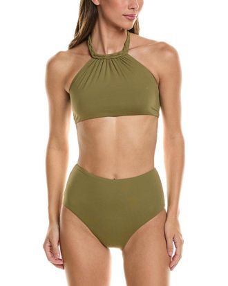 Maneb&igrave; Manebi 2Pc Braided Halter Neck Bikini Set