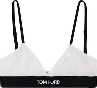 Tom Ford Modal Signature Bra - Dames - BHs - Wit - L - Ondergoed