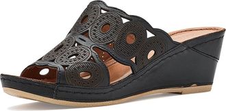Spring Step Labarnas Womens Sandals Black : EU 42 (US Womens 10.5-11) M, Leather