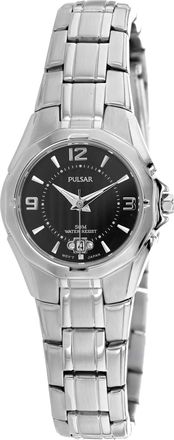 Pulsar Womens Classic Black Dial Watch