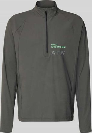 Halo Funktionsshirt mit Stehkragen und Rei&szlig;verschluss Modell AIR in Black, Gr&ouml;&szlig;e XXL