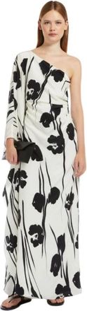 Max Mara Array Jurk - Dames - Maxi kleedjes - Veelkleurig - XL - Kleedjes