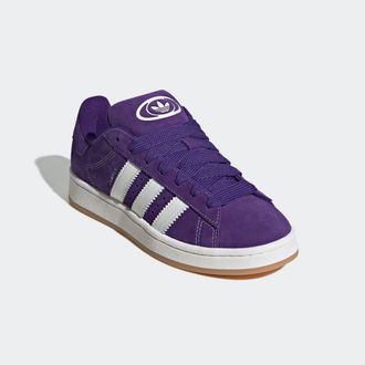 adidas Sneaker ADIDAS ORIGINALS CAMPUS 00S, Damen, Gr. 36, lila (collegiate lila, core wei&szlig;, gum 3), Leder, Schuhe Sneaker