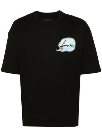 Amiri Katoenen T-shirt - Zwart