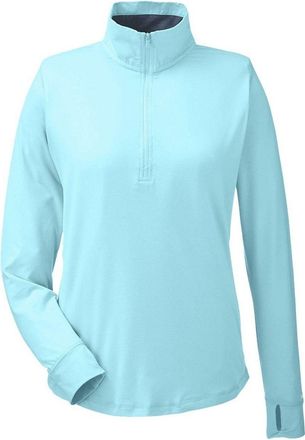 Nautica Womens Saltwater Quarter-Zip Pullover