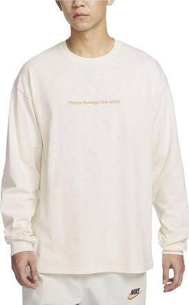 Nike Sportswear Nai-Ke Long Sleeve T-Shirt Beige FN0466-118