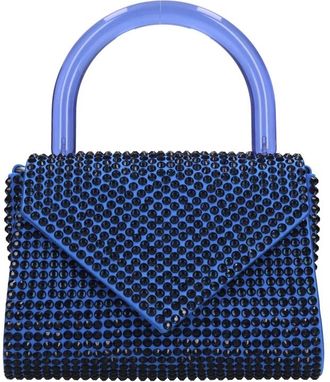Gedebe Mini Cookie bag - Dames - Mini tas - Blauw - ONE Size - Satijn - Tassen