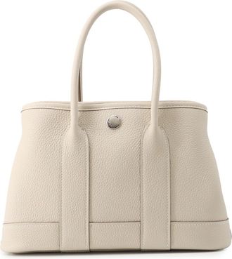 Herm&egrave;s Ivory Negonda Leather Tote Bag (Pre-Owned)