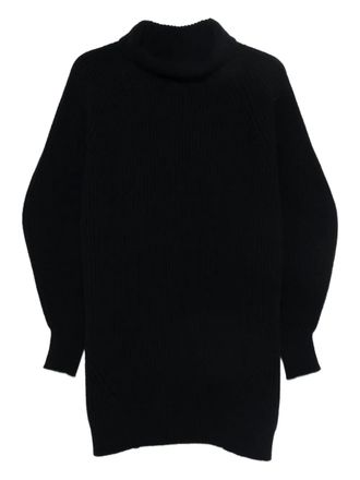 Laboratorio Capri roll-neck knitted sweater - Blue