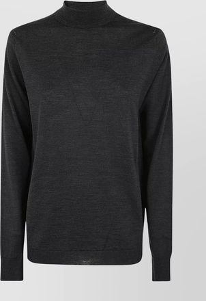 Maison Margiela mock neck knit sweater