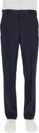 Pantaloni Torino Pantalone Michael - Heren - Chinos - Blauw - XS - Wol - Broeken