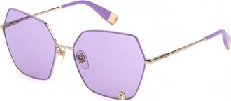 Furla Womens SFU599-580F78 SFU599 58 580F78 Sunglasses - Blush - One Size