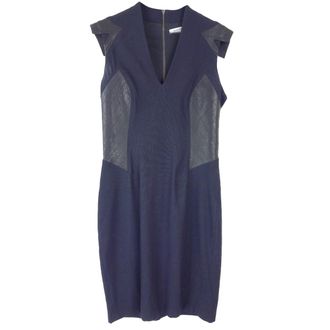 Helmut Lang contrast-panel dress Size XS