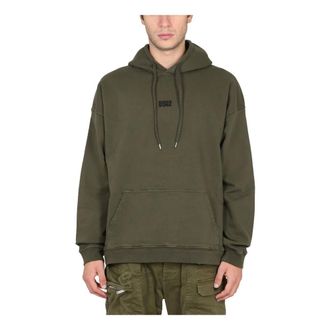 Dsquared2 Hoodies, male, Green, Size: XL Mini Logo Hoodie