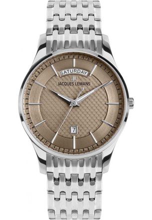 Jacques Lemans 1-2193L Mens London Watch - Silver - One Size