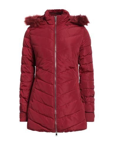 Trenchcoat Guess Mantel Damen Rot GUESS Mantel S 49% Wolle NP 189