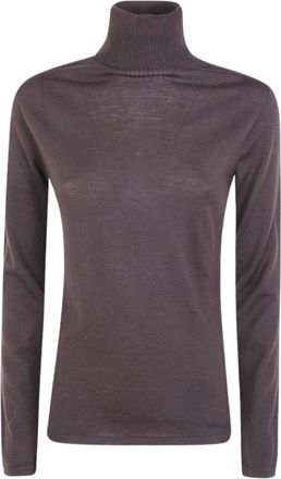 D.exterior Maglione Dolcevita - - Knitwear - Donna - Marrone - XL