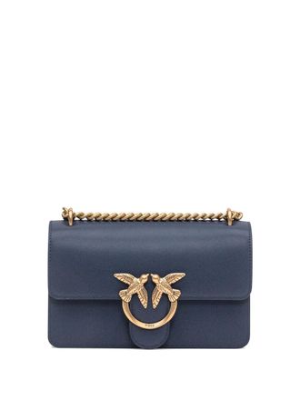 Pinko Love Birds chain shoulder bag - Blue