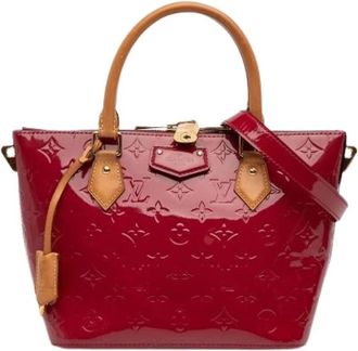Louis Vuitton Pre-owned Handbags, female, Red, Size: ONE SIZE Pre-owned Vintage Leather Handbag