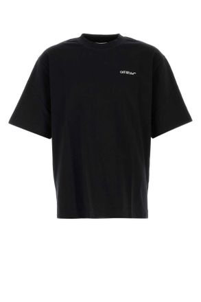 Off-white Black Cotton T Shirt