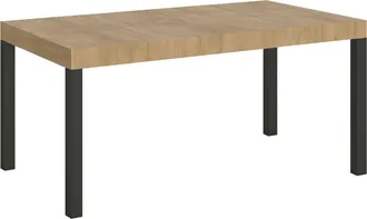 Itamoby Itamoby - Tavolo Da Pranzo Allungabile - Everyday Premium - Colore: Quercia Natura - Dimensioni: 140x90/244