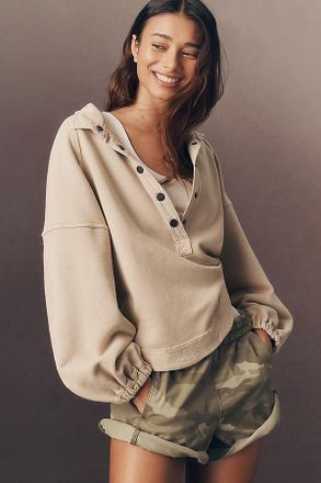 Pilcro The Izzie Relaxed Pull-On Shorts by Pilcro