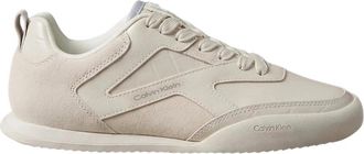 Calvin Klein Low Pro Runner Laceup Lth Croco - Dames - Sneakers - Beige - 37 EU - Leer - Schoenen