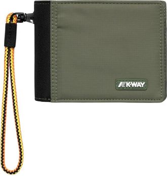 K-Way Portafogli Leschelle - Heren - Portefeuilles - Groen - ONE Size - Accessoires
