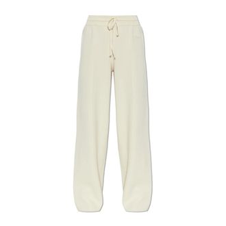 Moncler Pantaloni a gamba larga - - Trousers - Donna - Beige - S