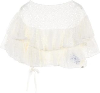 Chanel Blusa asimmetrica 1986-1988 - Bianco