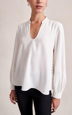 La Ligne Francine Top in Ivory at Nordstrom, Size X-Large
