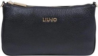 Liu Jo Cross Body Bags, female, Black, Size: ONE SIZE Shoulder Bag with Zip Closure and Inside Pocket