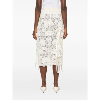 Simone Rocha Ecru Skirt - Beige