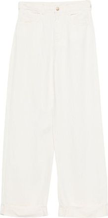 Emporio Armani linnenmix broek