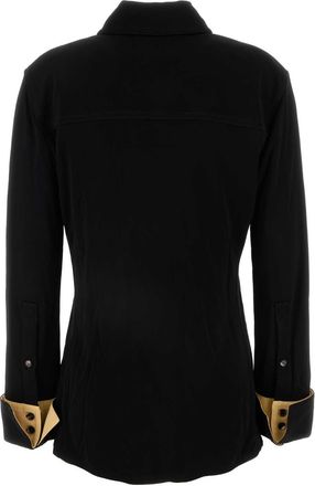 Bottega Veneta Womens Black Jersey Shirt viscose - Size EU 40 (Womens)