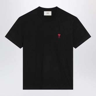 Ami Black Ami De Coeur T-shirt