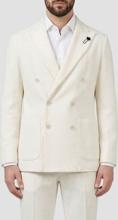 Lardini Blazer doppiopetto Lardini in cotone