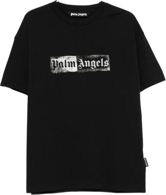 Palm Angels T-Shirts - Heren - T-shirts - Zwart - S - Tops