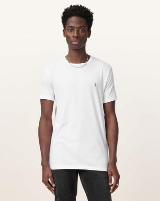 AllSaints Tonic Crew Neck Slim Ramskull T-Shirt