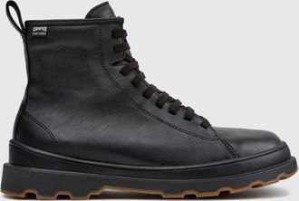 Camper Stivaletti stringati Brutus+ in pelle liscia idrorepellente