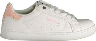 Gas Womens Low Top Leather Sneakers - White - Size EU 37