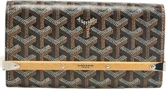 Goyard Pre-owned Coated canvas clutches - Dames - Vintage Clutch - Bruin - ONE Size - Vintage