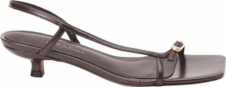 Matisse Footwear Womens Fernando Kitten Heels In Chocolate Brown