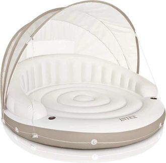 Intex Canopy Island Tumbona Flotante 199x150 Cm Intex