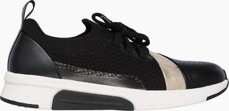 Skechers Womens Modern Jogg Trainers - Black/Multi - Size: 2