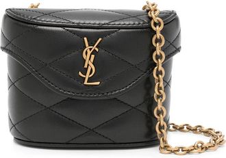 Saint Laurent Micro June Leather Crossbody Bag