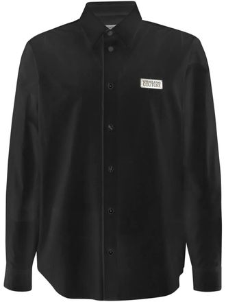 Versace Jeans Couture appliqué shirt - Black
