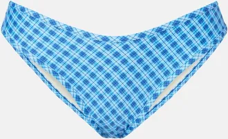 Montce Swim Lulu plaid bikini bottoms