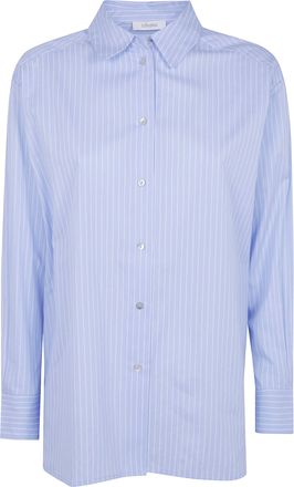Jcsophie Shirt Light Blue Stripes Peaches