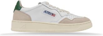 Autry Medalist Low - Heren - Sneakers - Wit - 39 EU - Katoen - Schoenen